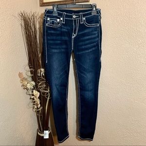 True Religion curvy skinny jeans